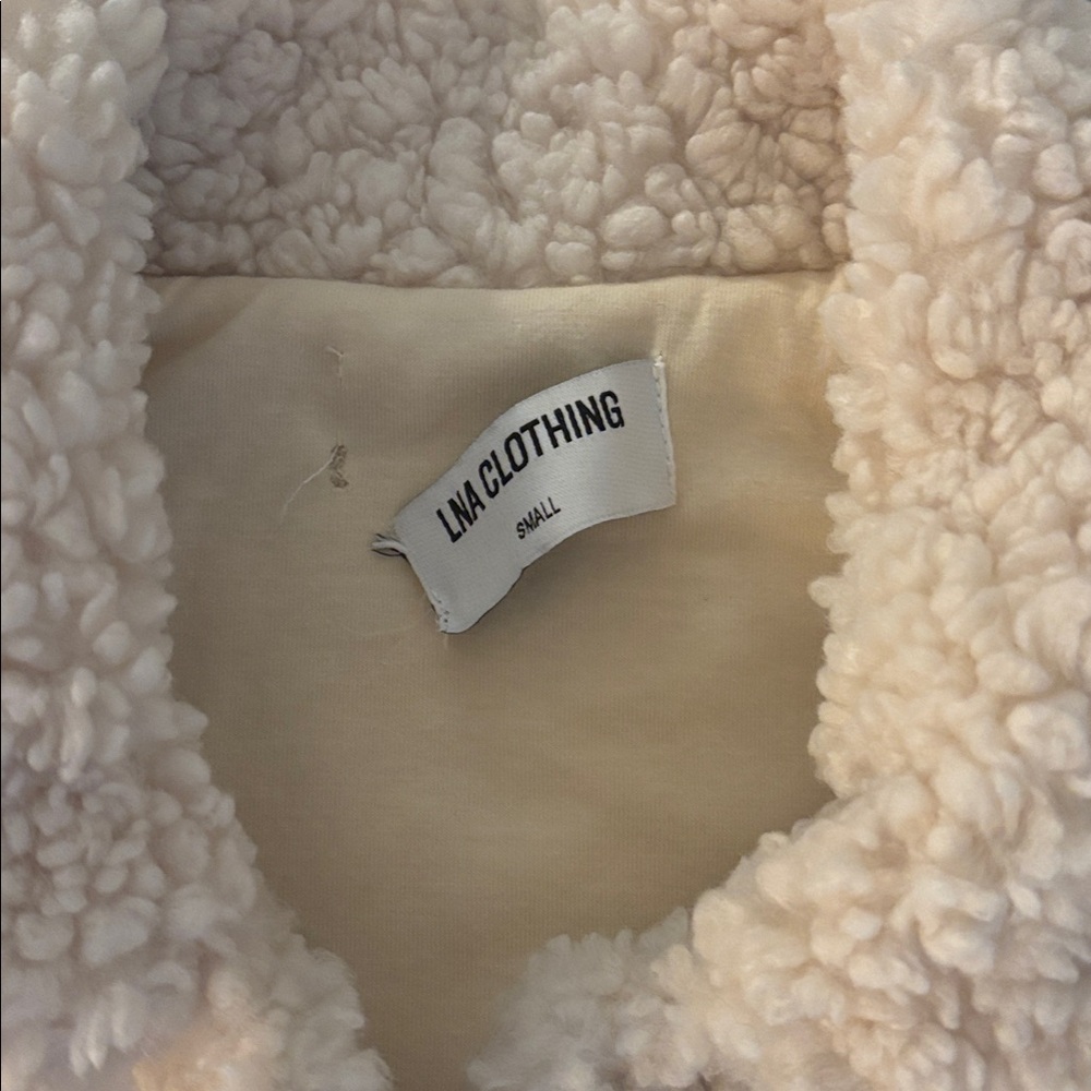 LNA Riley Sherpa Jacket Small - Picture 3 of 5